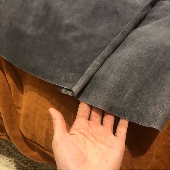 Iris & Ink Suede Leather Dress US4 - Picture 6 of 11